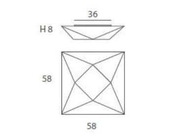 Ткань настенный светильник / потолочный светильник Olé Lighting Polaris ARCH-00027101 - Вид №10