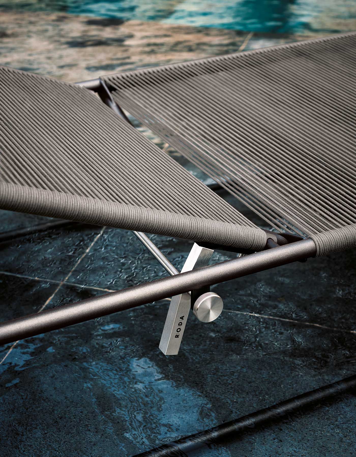 Садовая кровать с откидной веревкой с колесами RODA Harp ARCH-00145028 - Вид №8