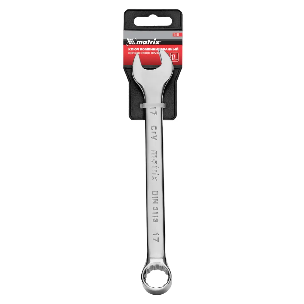 Ключ комбинированный Matrix 17 мм хромированный 89400903 STLM-1417084 - Вид №4