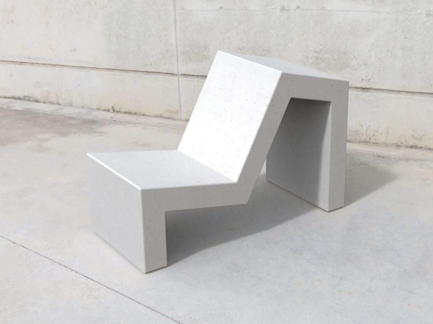 Бетонное наружное сиденье SIT Плесень ARCH-00008807