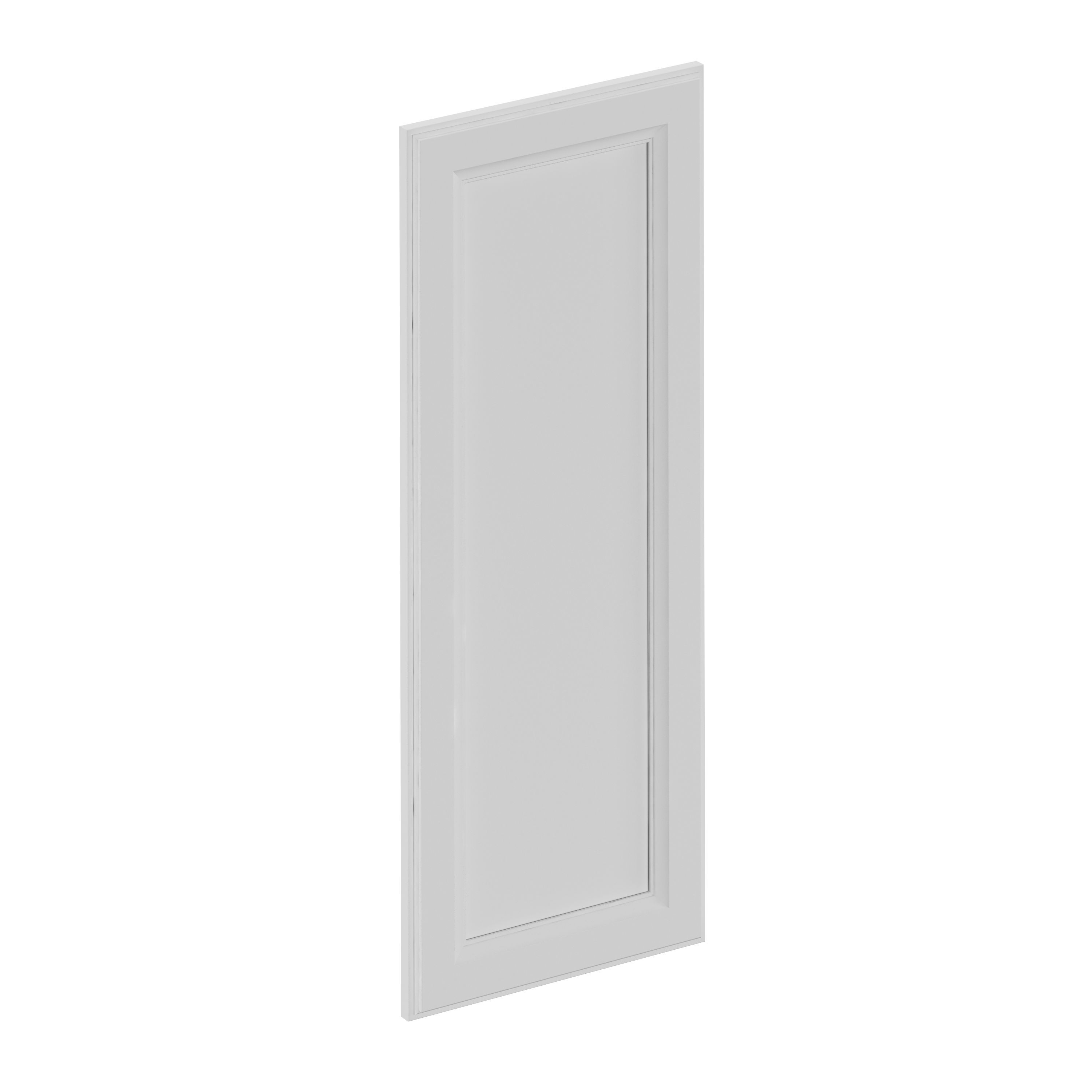 82011431 Дверь для шкафа 29.7x76.5 см МДФ цвет белый Реш STLM-0017536 DELINIA ID