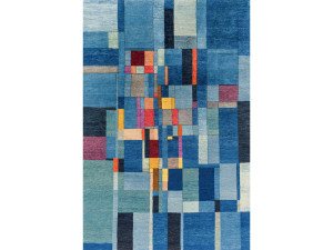 Прямоугольный шерстяной ковер