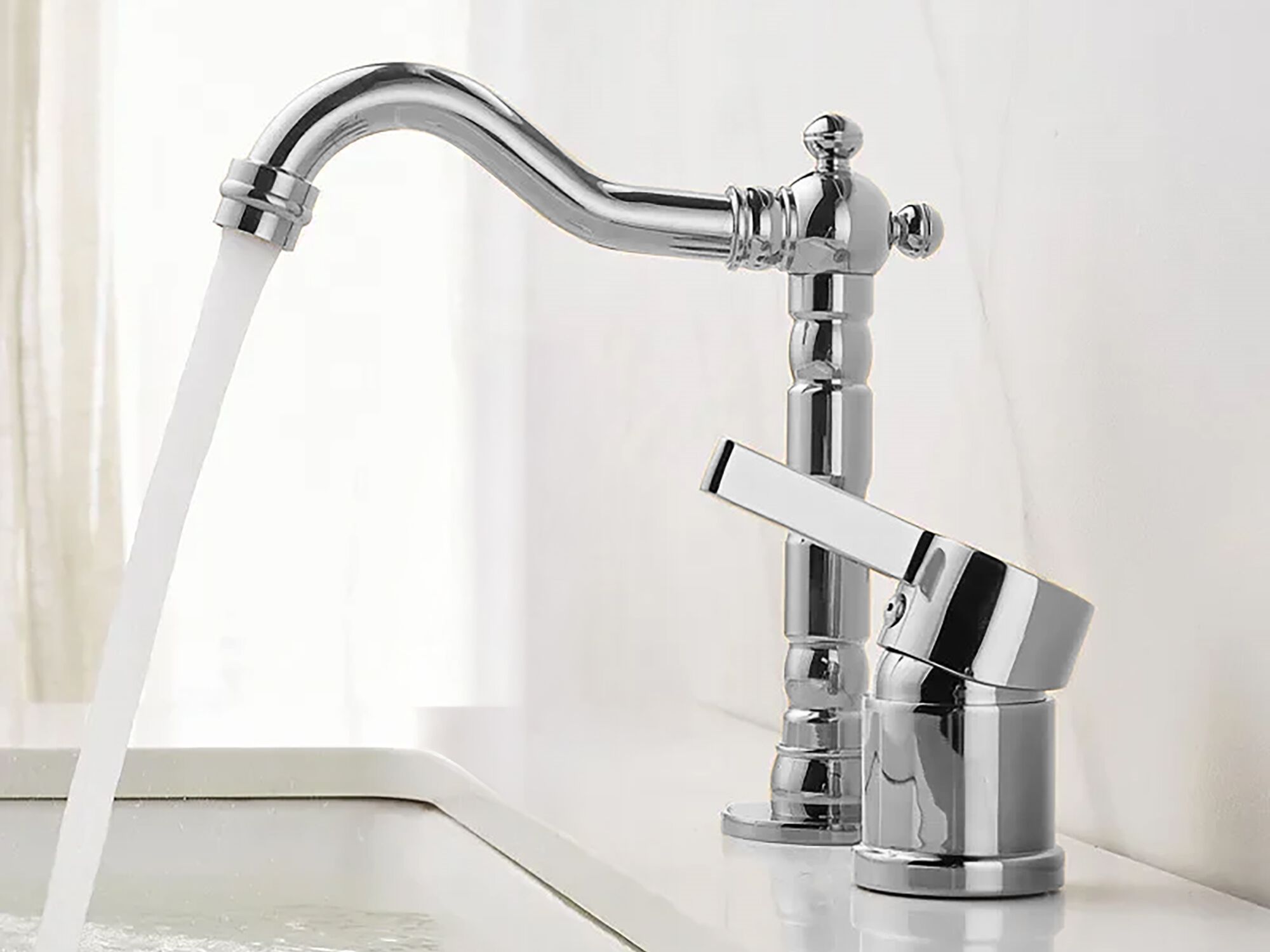 Однорычажный смеситель для раковины с 2 отверстиями Fontana Showers CARONA ARCH-00100329