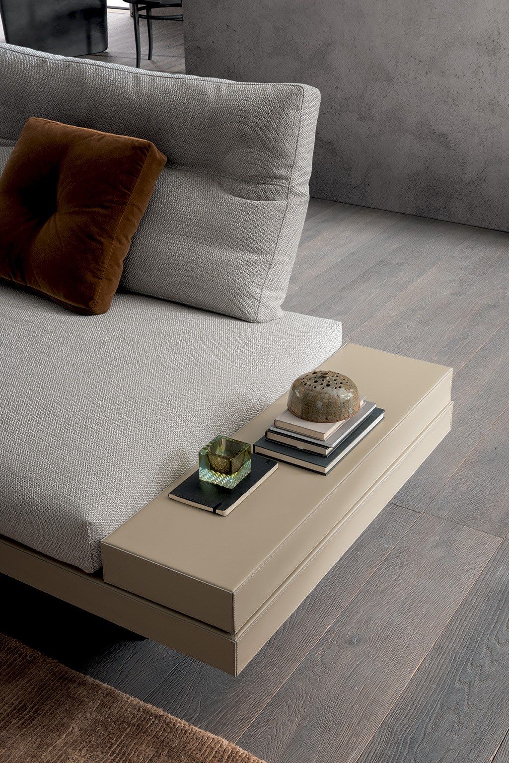 Секционный угловой диван из ткани VALENTINI камень ARCH-00081057 - Вид №11