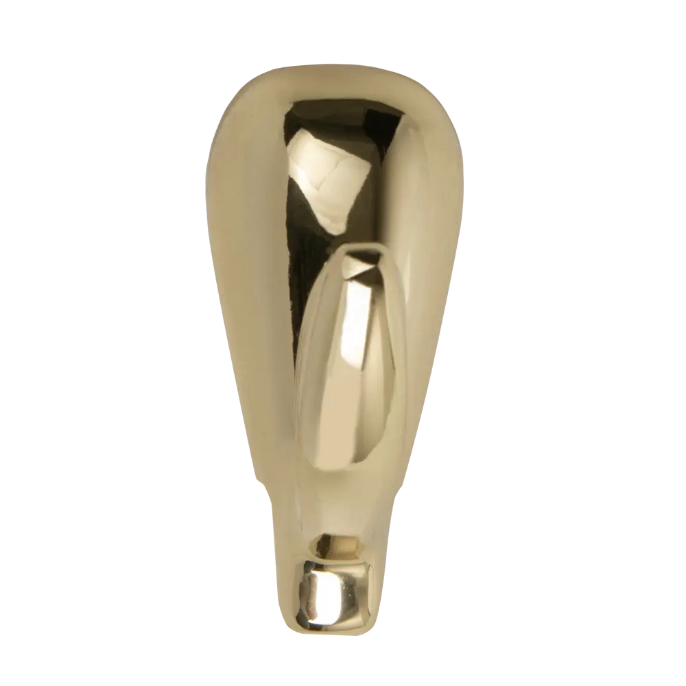 Крючок мебельный Ajax MB-LM/K-001 5x5.8x1 см цвет золотой STLM-2187311 - Вид №1