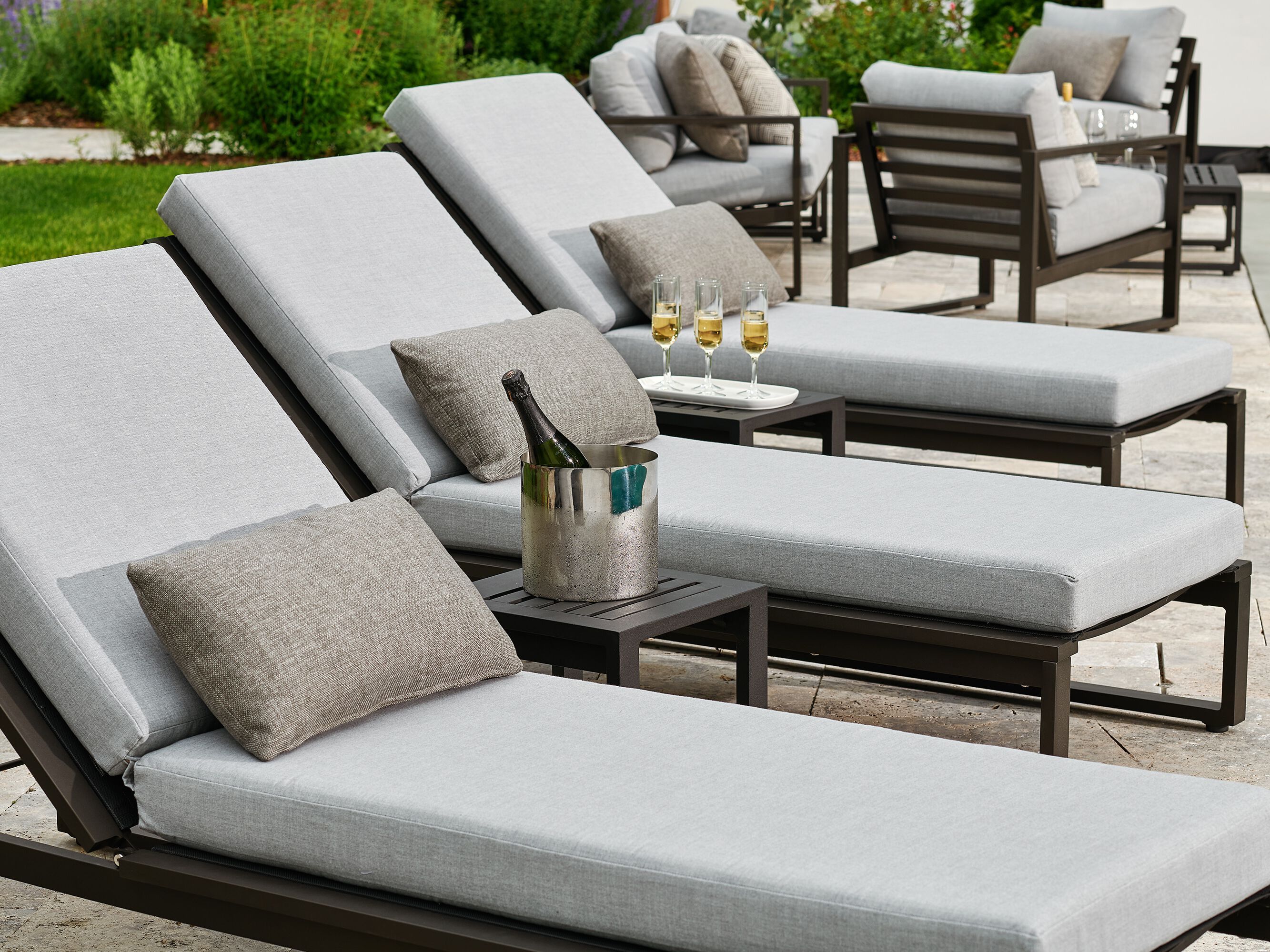 Алюминиевая откидная Садовая кровать Walters Tidal ARCH-00071898 - Вид №2