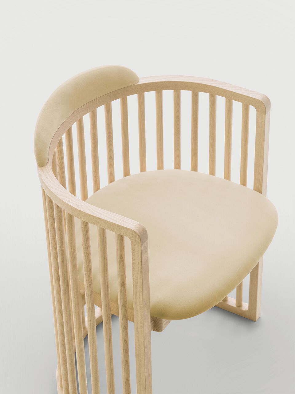 Деревянный стул с мягким сиденьем Pianca Palù ARCH-00120251 - Вид №1