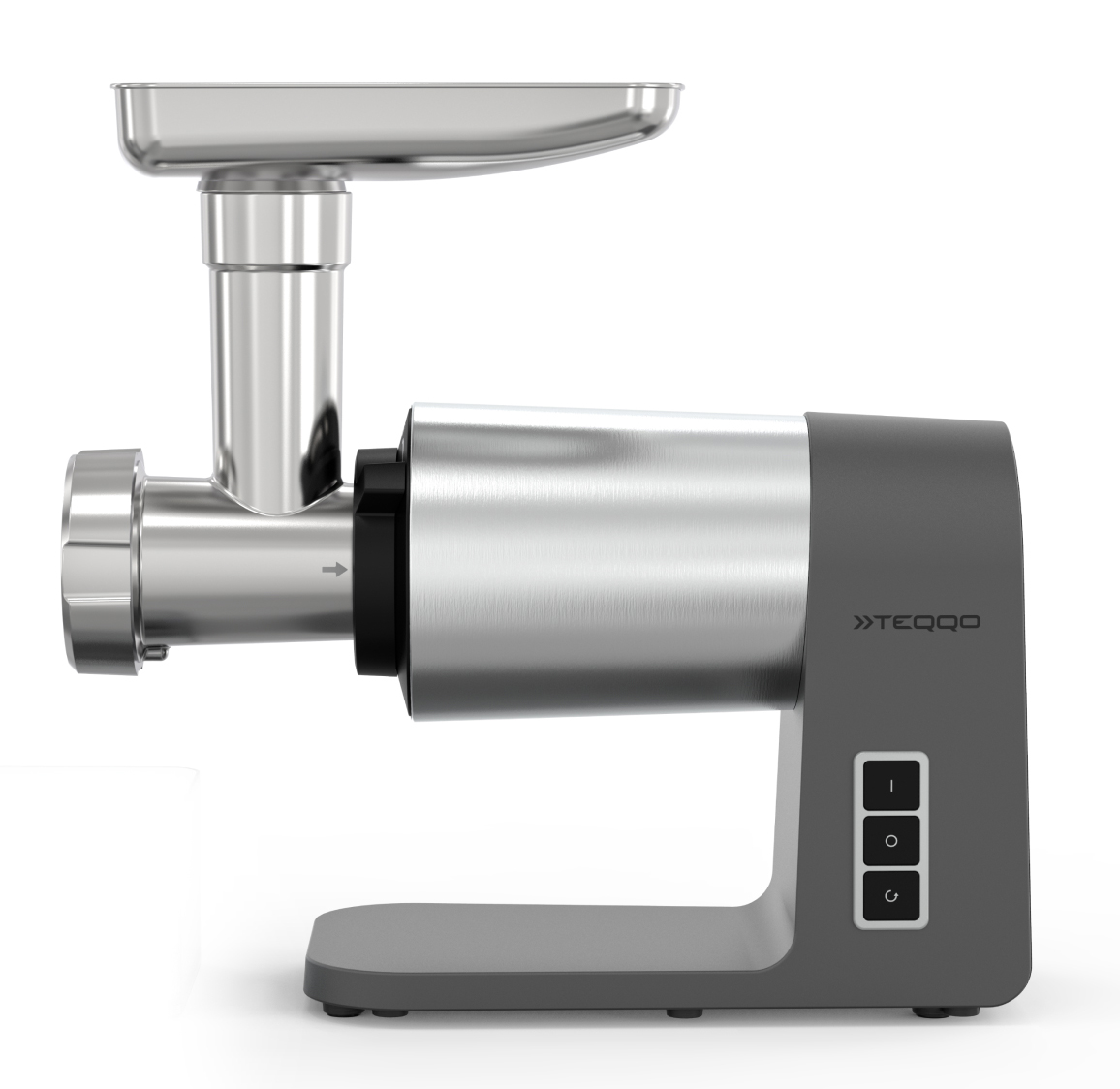 9176132 Мясорубка электрическая TEQQO Grindmaster Steel серый STDN-0017491 - Вид №1