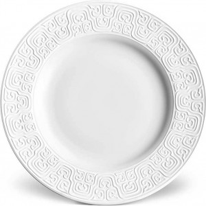 10571387 L’Objet Тарелка закусочная 23см "Династия "Хань" (белый декор) Фарфор