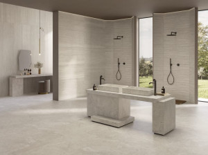 Пол / облицовка керамогранита с эффектом камня