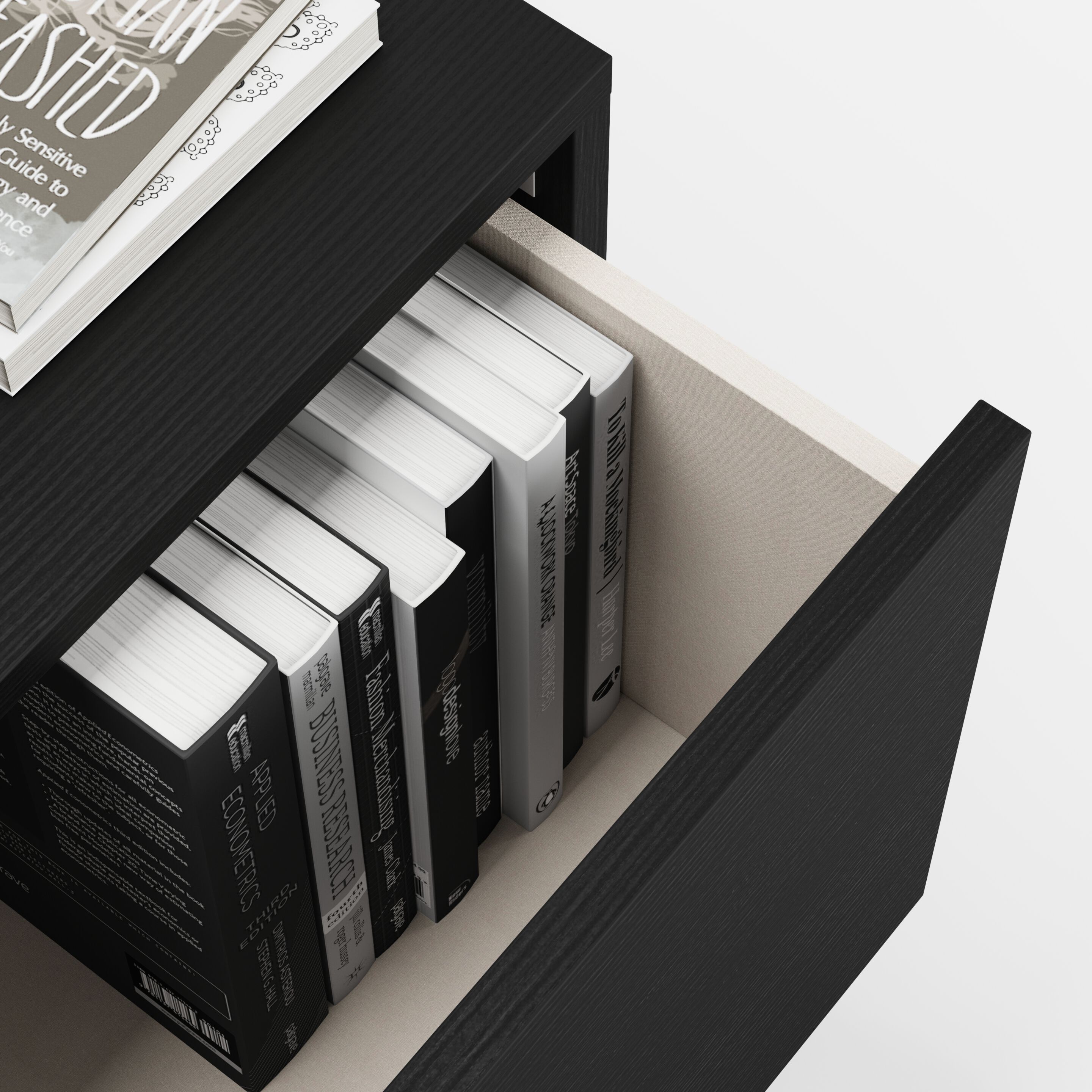 Подвесной ТВ-шкаф из меламиновой ткани с выдвижными ящиками и системой люверсов Mobili Fiver IACOPO ARCH-00141326 - Вид №5