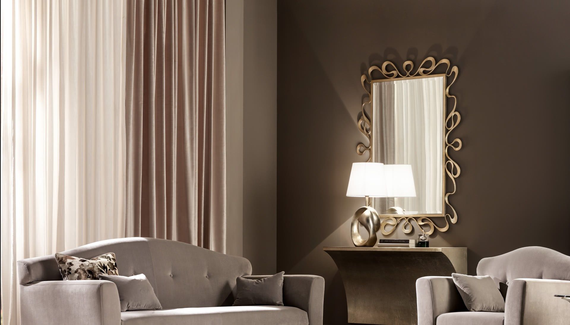 Прямоугольное настенное зеркало Cantori Лента ARCH-00031013 - Вид №2