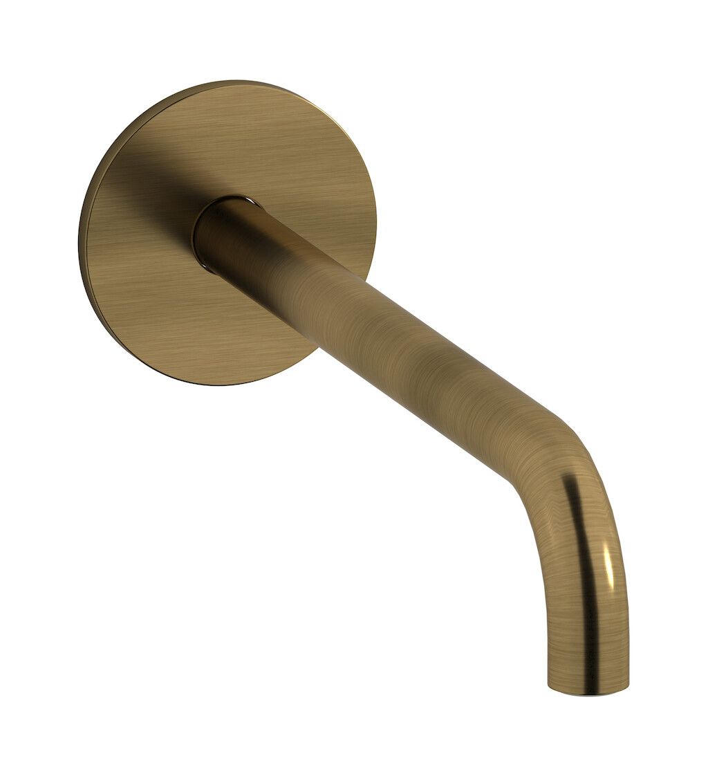 Длинный настенный излив для ванны WE ARE IB rx328mb_23 Modern Bronze Reflex