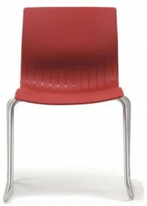 TALIN Штабелируемый пластиковый стул с санками Webby