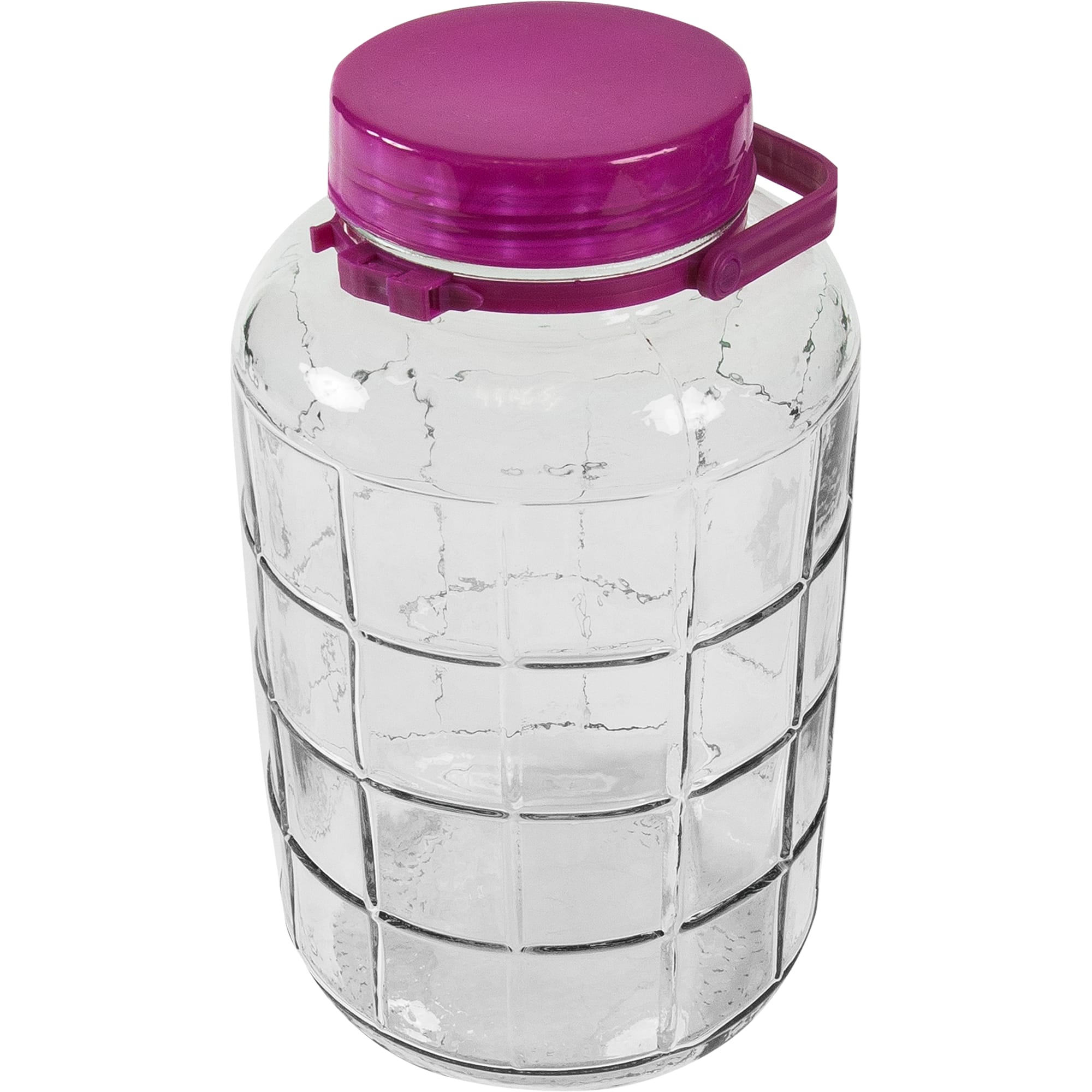 82675523 Банка стеклянная с ручкой 8 л Santreyd 