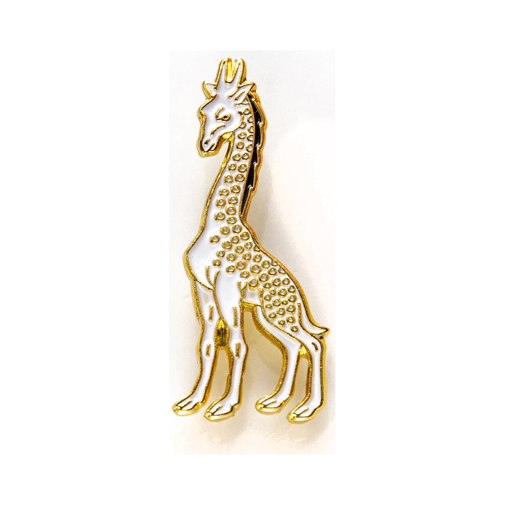 1085640 Значок эмалированный №35 Камелеопард Santreyd 