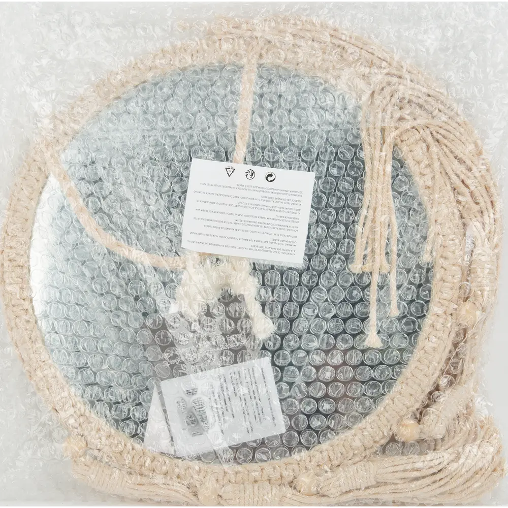 Зеркало Atmosphera круглое с кистями 31x62 см STLM-2054427 - Вид №3