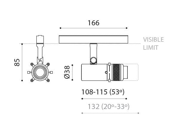 Светодиодное трековое освещение Arkoslight Track 48V ARCH-00040052 - Вид №2