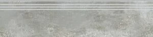 Граните Стоун Базальт ступень серый лаппатированная 1200x300