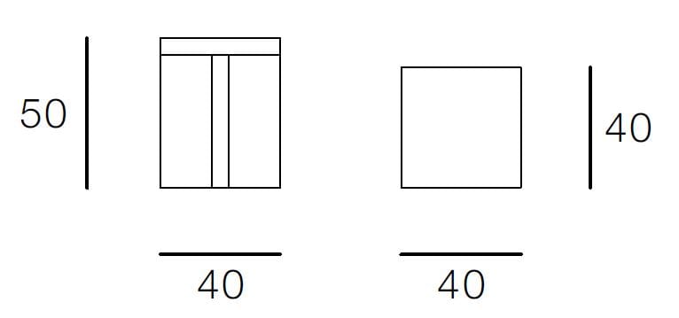 Деревянный квадратный журнальный столик Vical Home Pure ARCH-00017896 - Вид №2