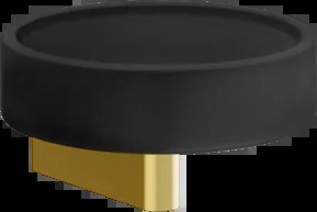 Держатель для мыла 66402 716 Gessi Origini PVD С ЗОЛОТОЙ ЩЕТКОЙ
