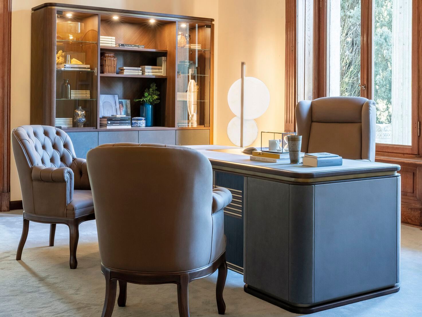 Деревянный книжный шкаф Bellotti Ezio Charming ARCH-00028641 - Вид №6