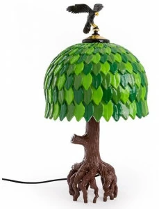 Seletti Светодиодная настольная лампа с отраженным светом из смолы