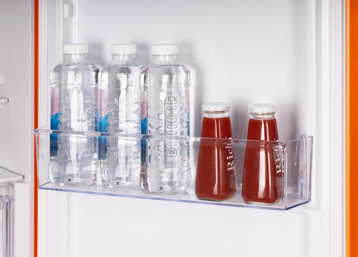 9293986 Холодильник с морозильником   NORD NRB 152 Or оранжевый STDN-0141814 - Вид №5