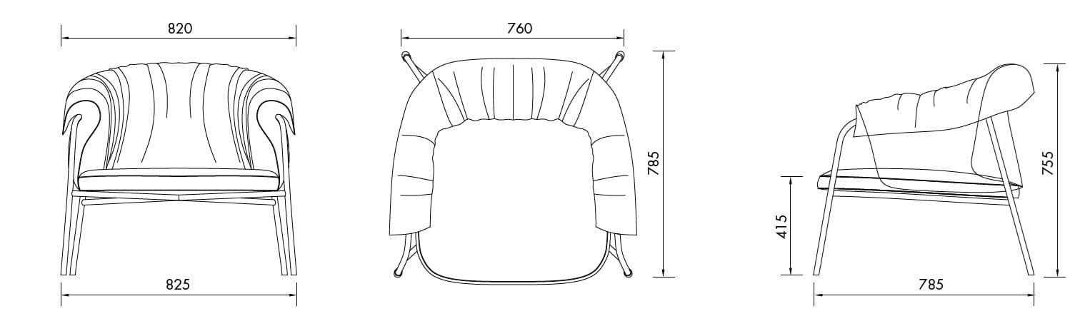 Кожаное кресло ALMA DESIGN лестница ARCH-00124742 - Вид №2