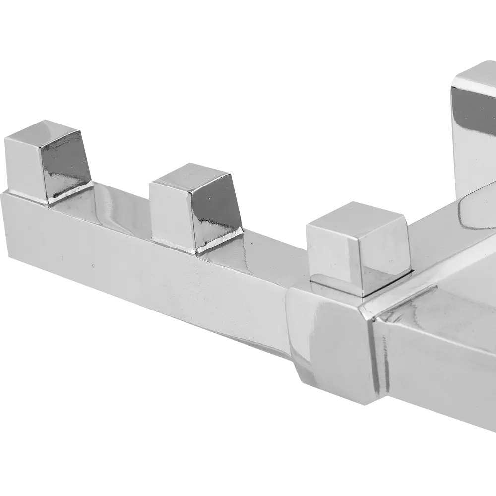 Планка Sensea «Kvadro» 5 крючков цвет хром STLM-2192800 - Вид №1