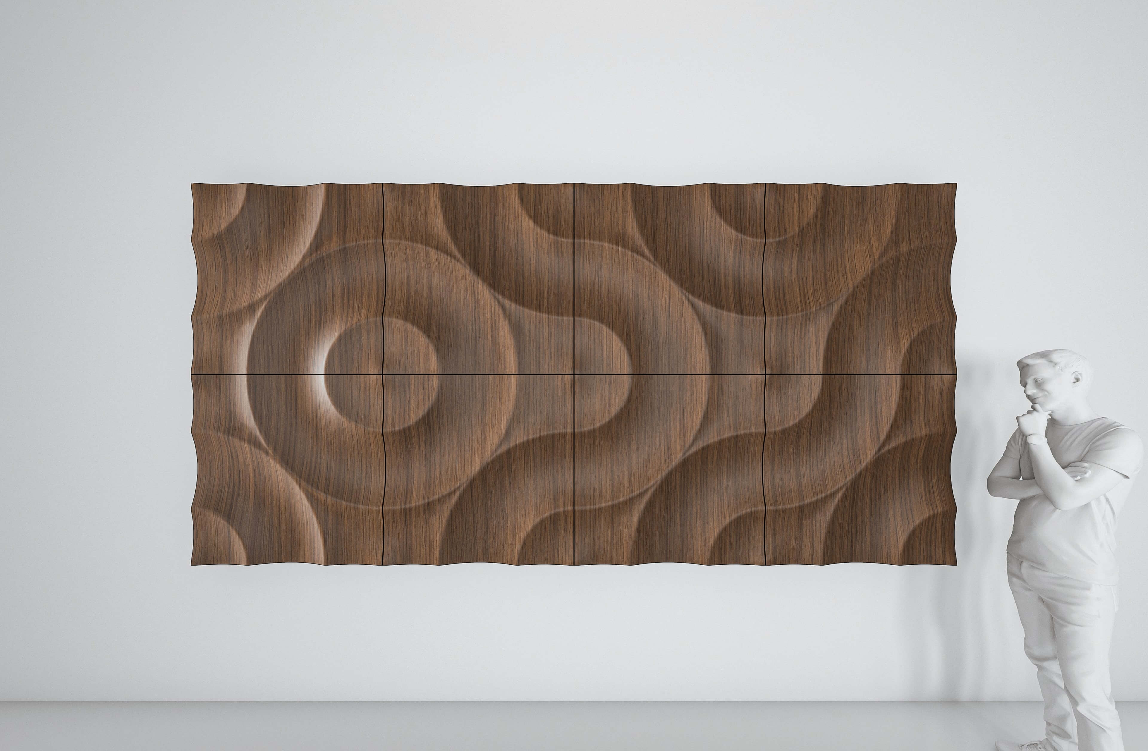 Деревянная настенная художественная композиция MOKO GAMMA ARCH-00095291 - Вид №2