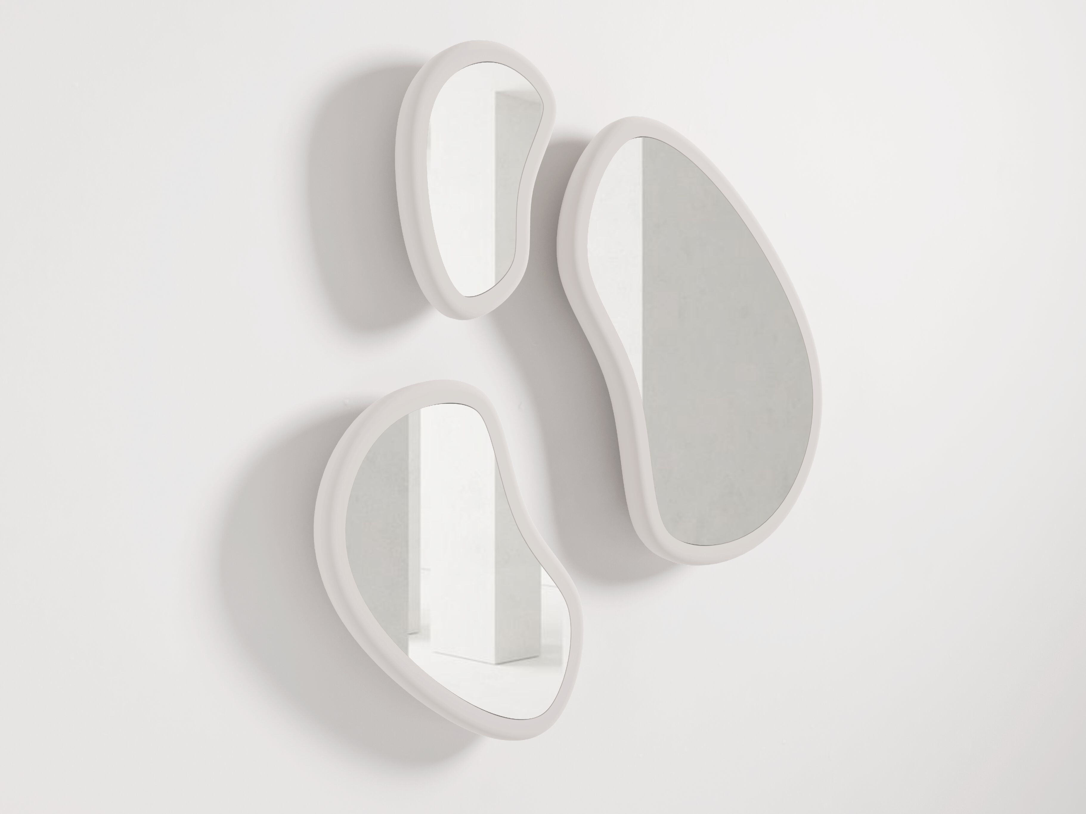 Овальное зеркало с рамой стены Secolo озера ARCH-00027360