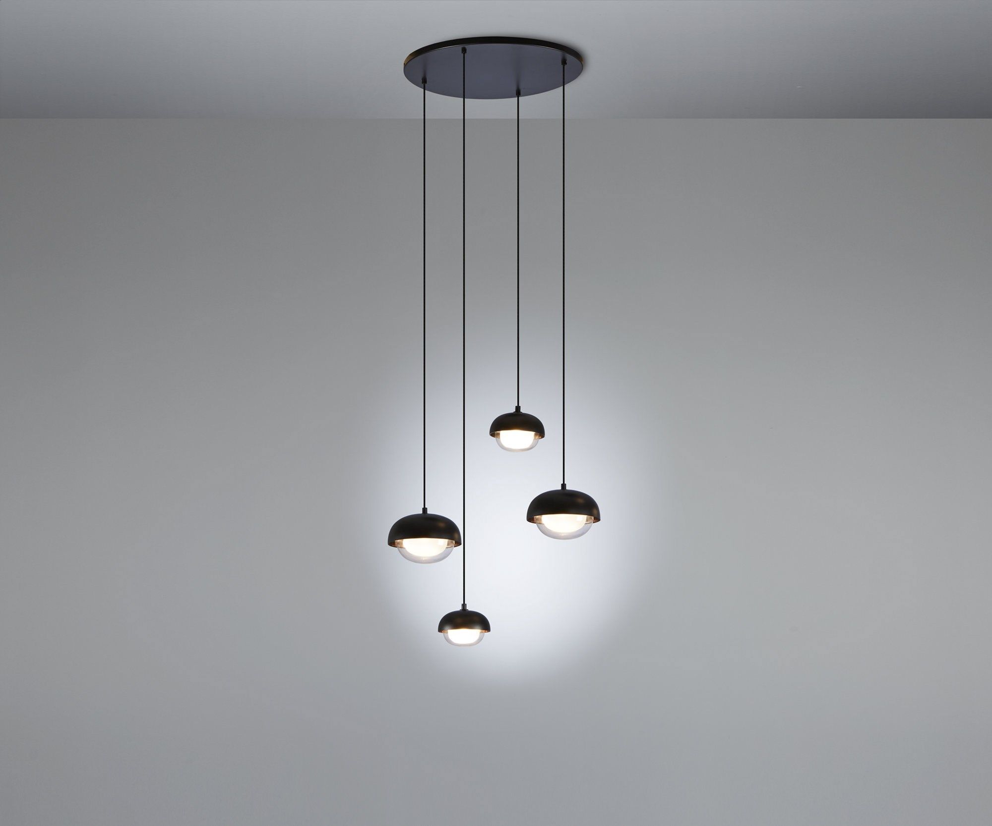 Подвесной светильник из металла и боросиликатного стекла Tooy ARCH-00093140 - Вид №5