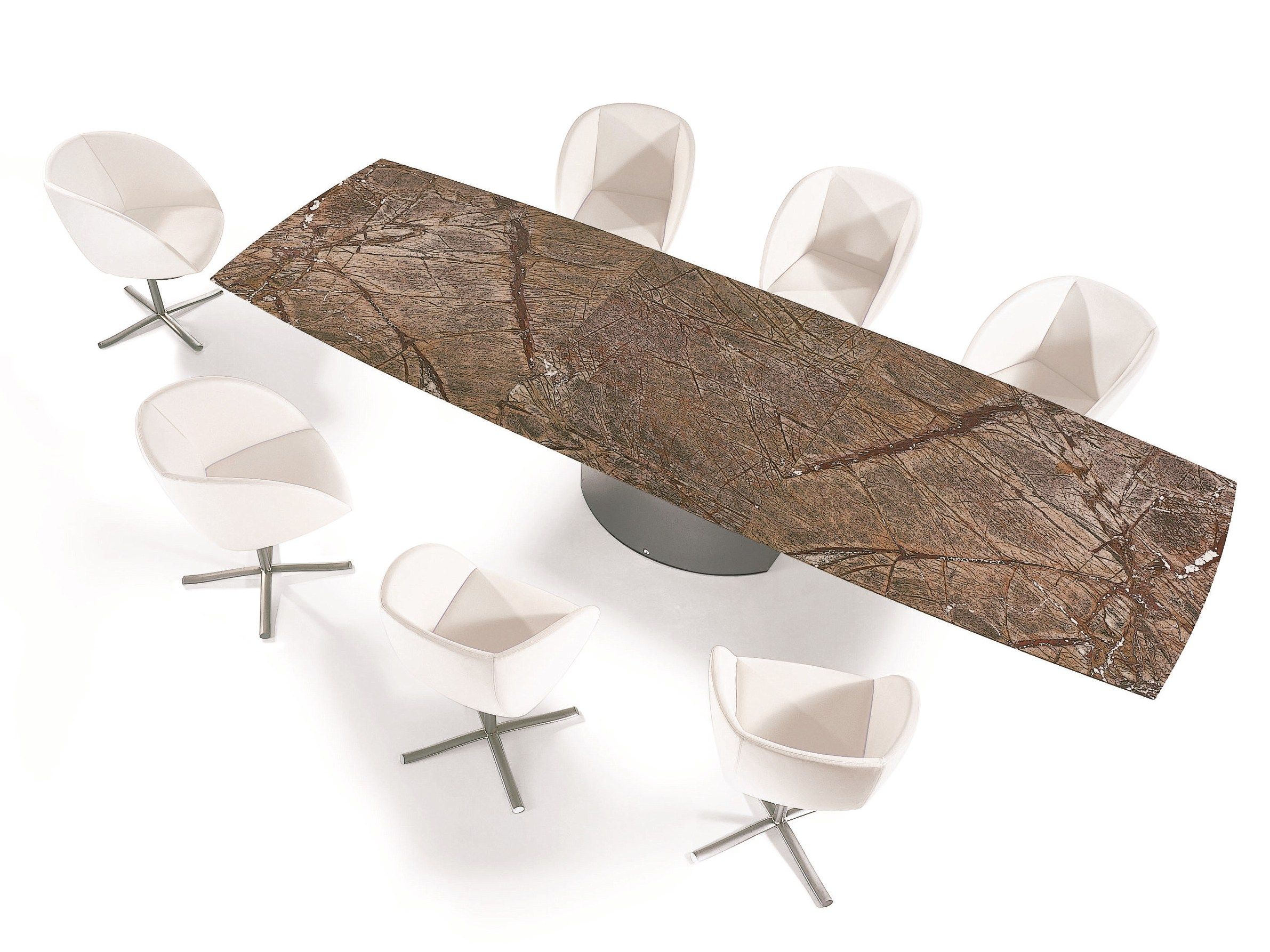 Прямоугольный обеденный стол из натурального камня Draenert ADLER II MAGNUM ARCH-00101026 - Вид №10