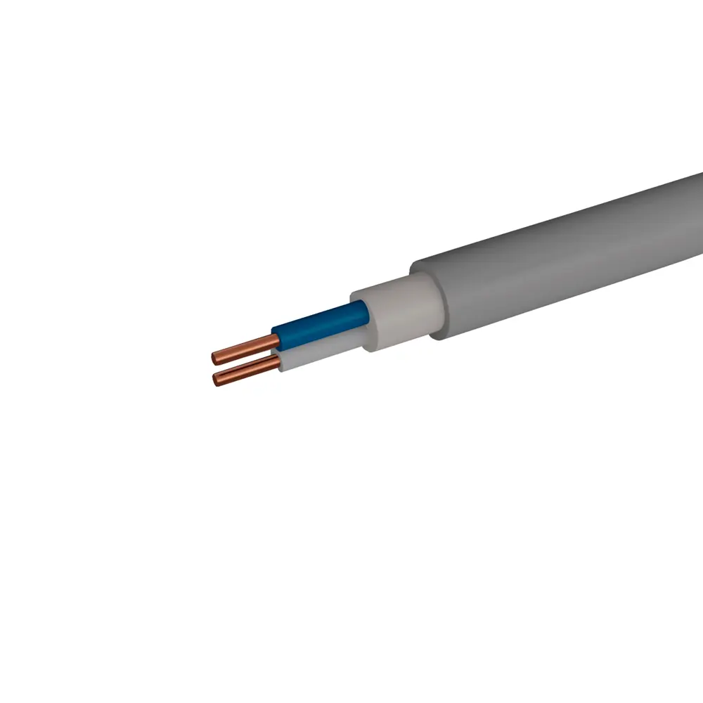 Электрический кабель Госток NYMнг-LS 2x1.5 50 м ГОСТ STLM-2170274