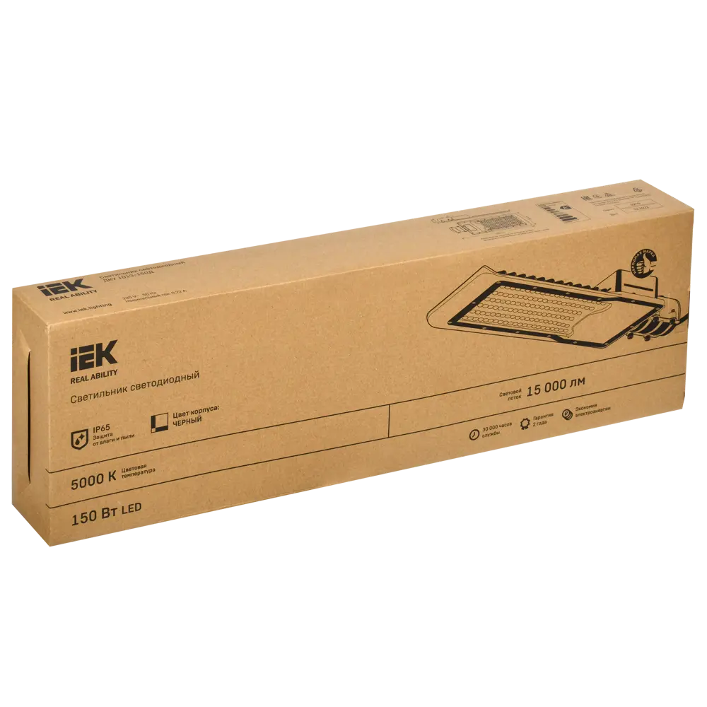 Светильник светодиодный уличный IEK «ДКУ» 1013-150Д 150 Вт 5000 К IP65 STLM-2073750 - Вид №6