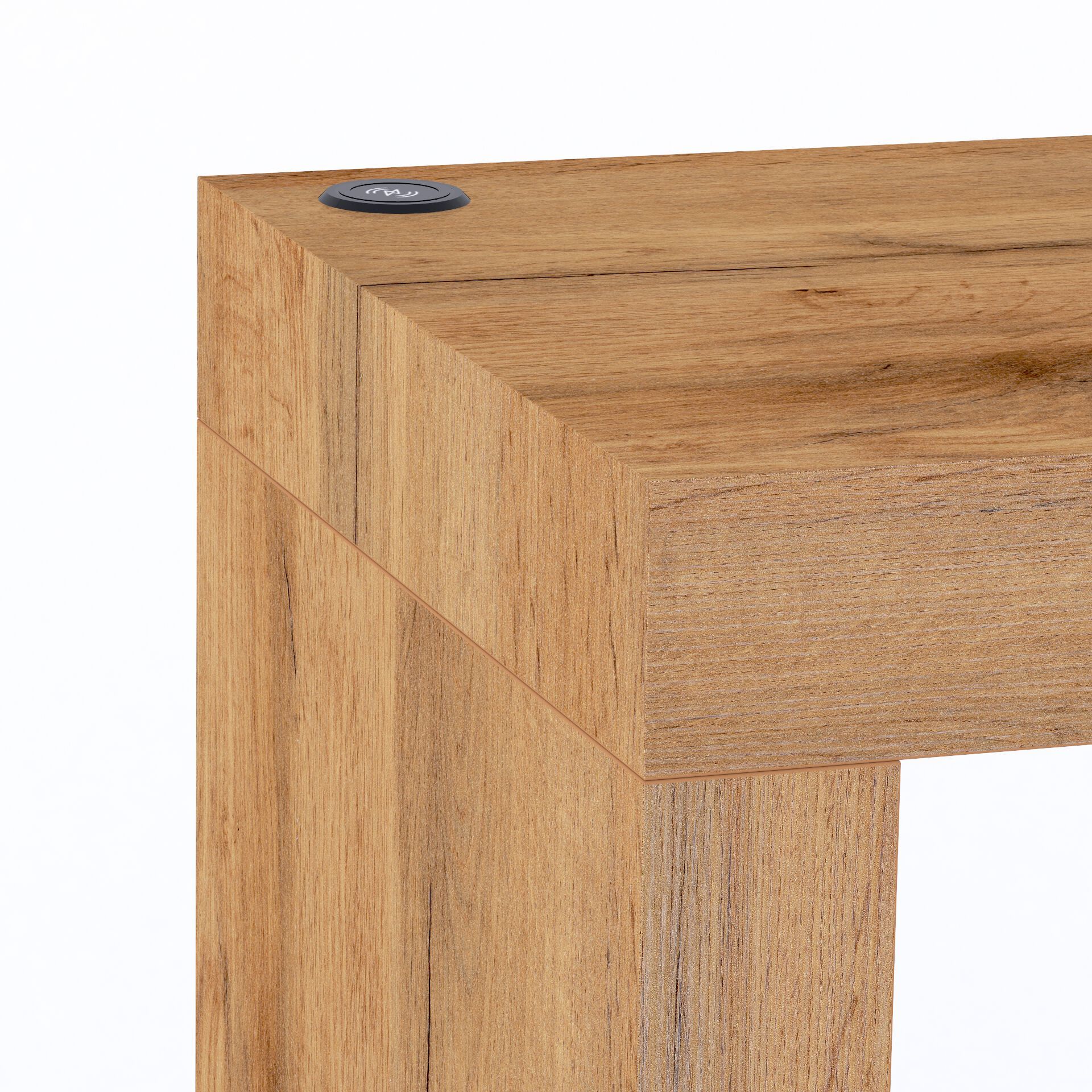 Прямоугольный меламинированный обеденный стол с беспроводным зарядным устройством Mobili Fiver Evolution ARCH-00074488 - Вид №3