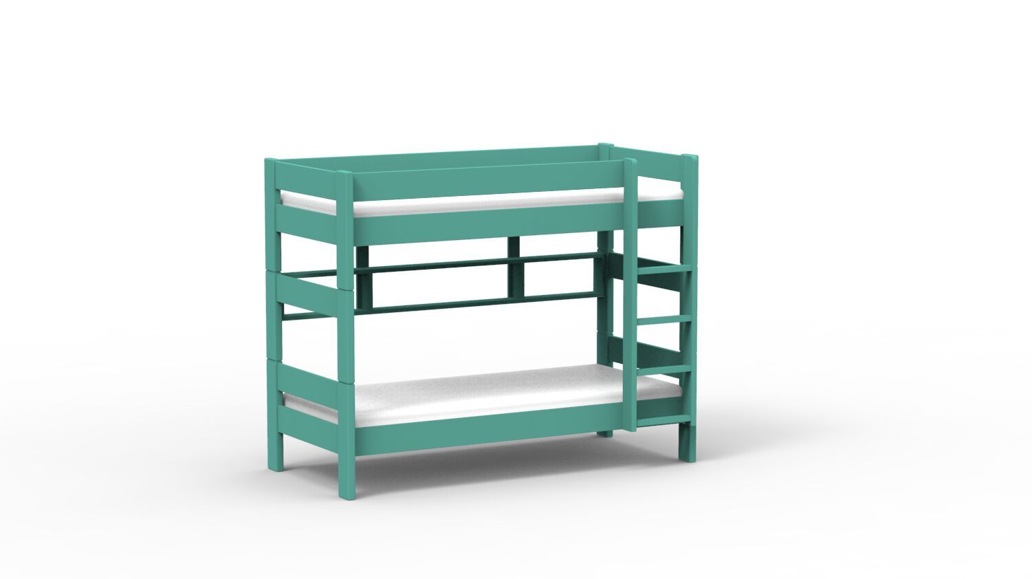 Деревянная двухъярусная кровать Mathy by Bols DOMINIQUE ARCH-00062983 - Вид №42