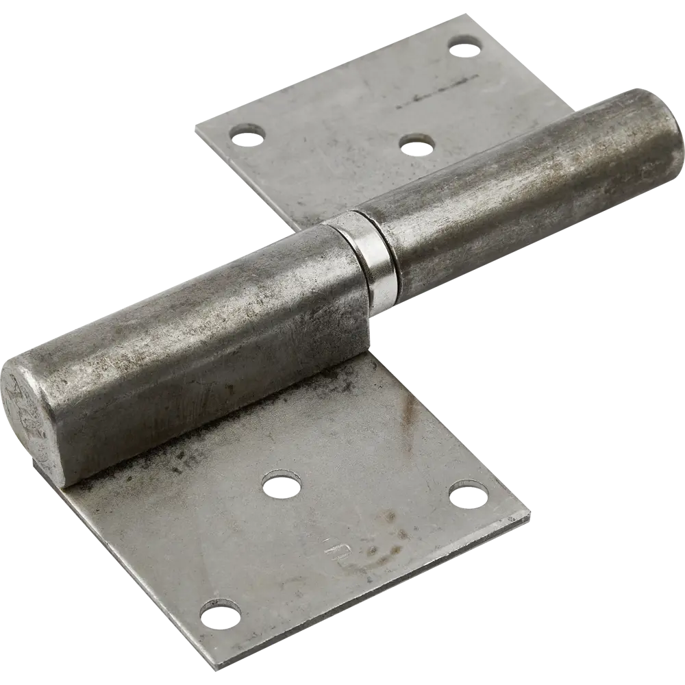 Петля гаражная правая 140x20x47 мм сталь цвет черный ЛЕВША STLM-2157885