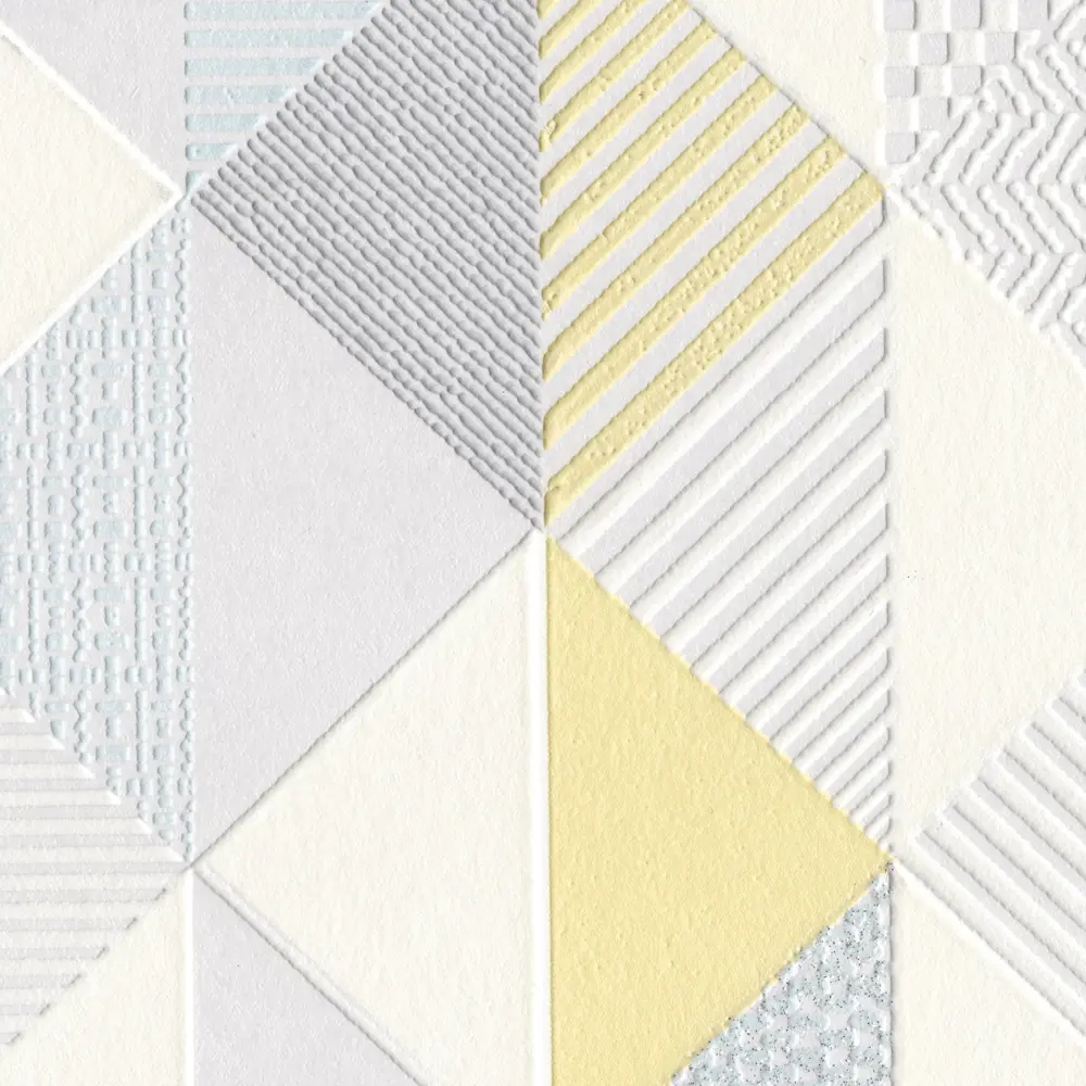 Обои виниловые Vilia Арлекино желтые 0.53 м 1541-81 STLM-2189914 - Вид №1