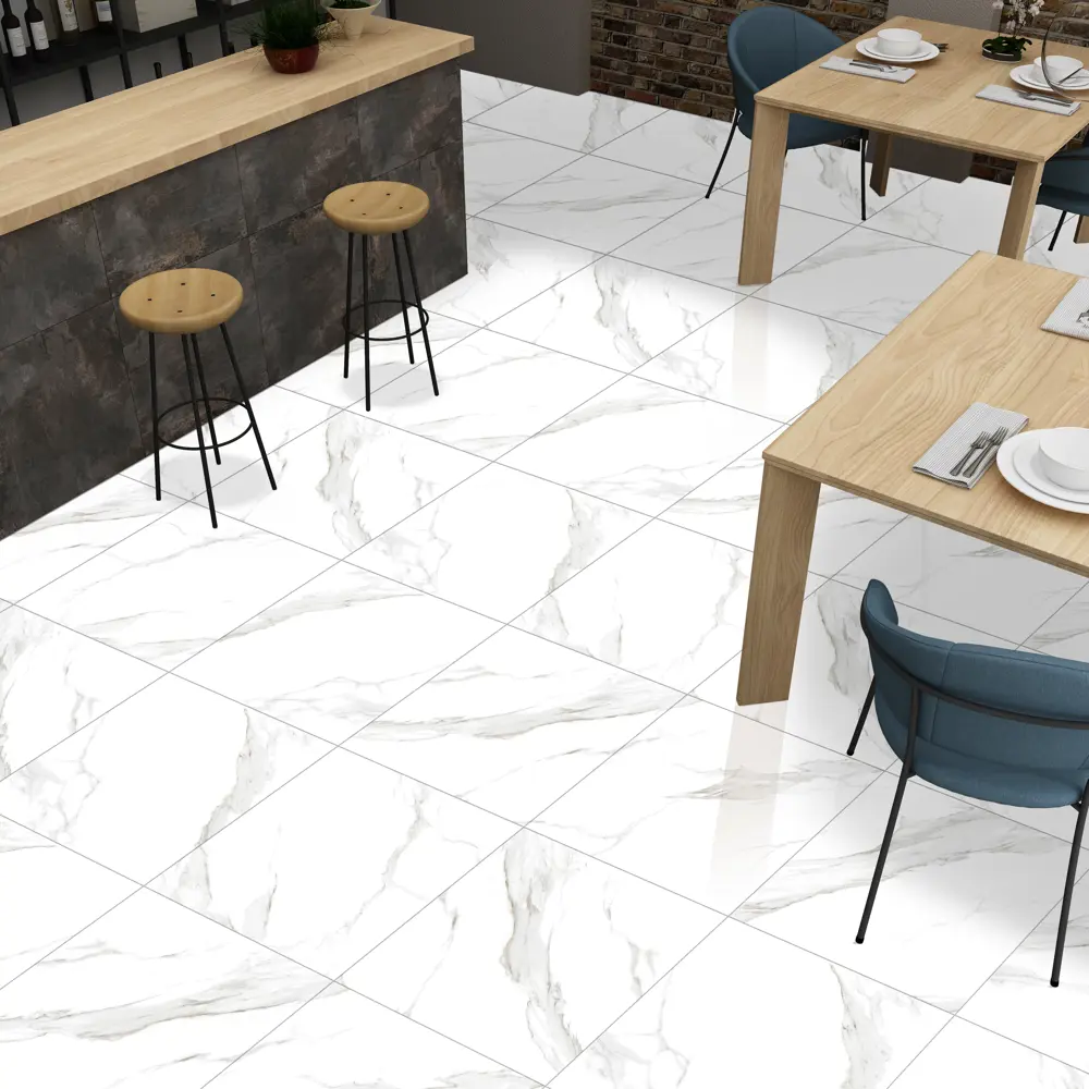 Керамогранит Satvario Calacata Pol 60x60x0.85 см 1.44 м² цвет белый Santreyd STLM-2064469