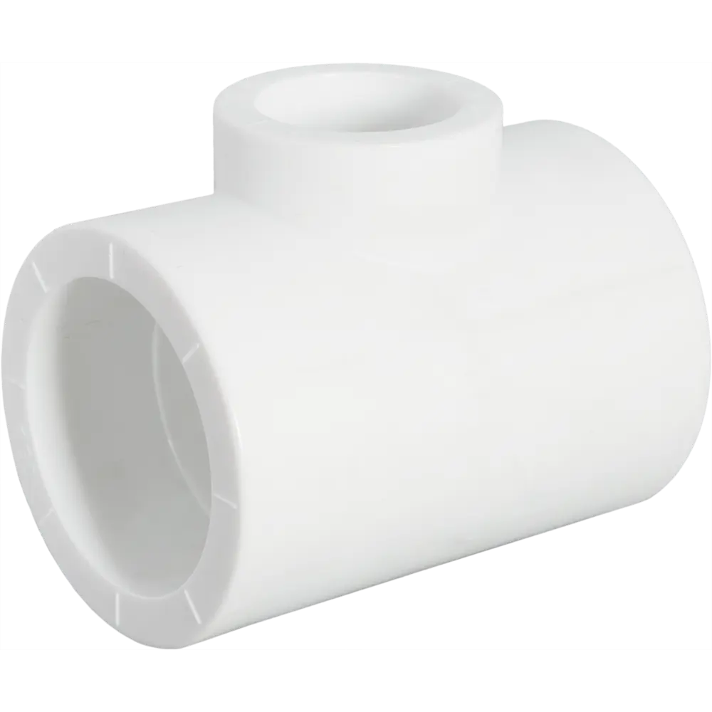 Тройник переходной ПОЛИТЭК 63×32×63 мм для систем отопления 82571557 STLM-0030292