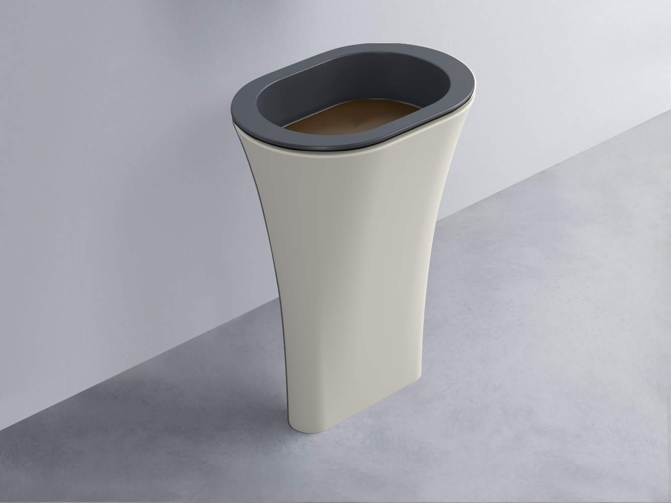 AMLA65-BA+AMPILO-CA+AMCOLO-TL Раковина Amedeo Ovale отдельностоящая cielo Enjoy + Amedeo Ceramica Cielo