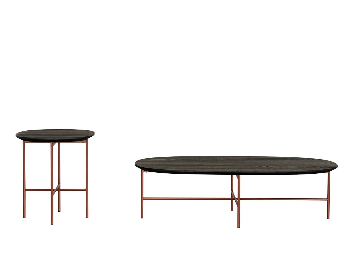 Деревянный овальный журнальный столик Tacchini SOAP ARCH-00113545 - Вид №1