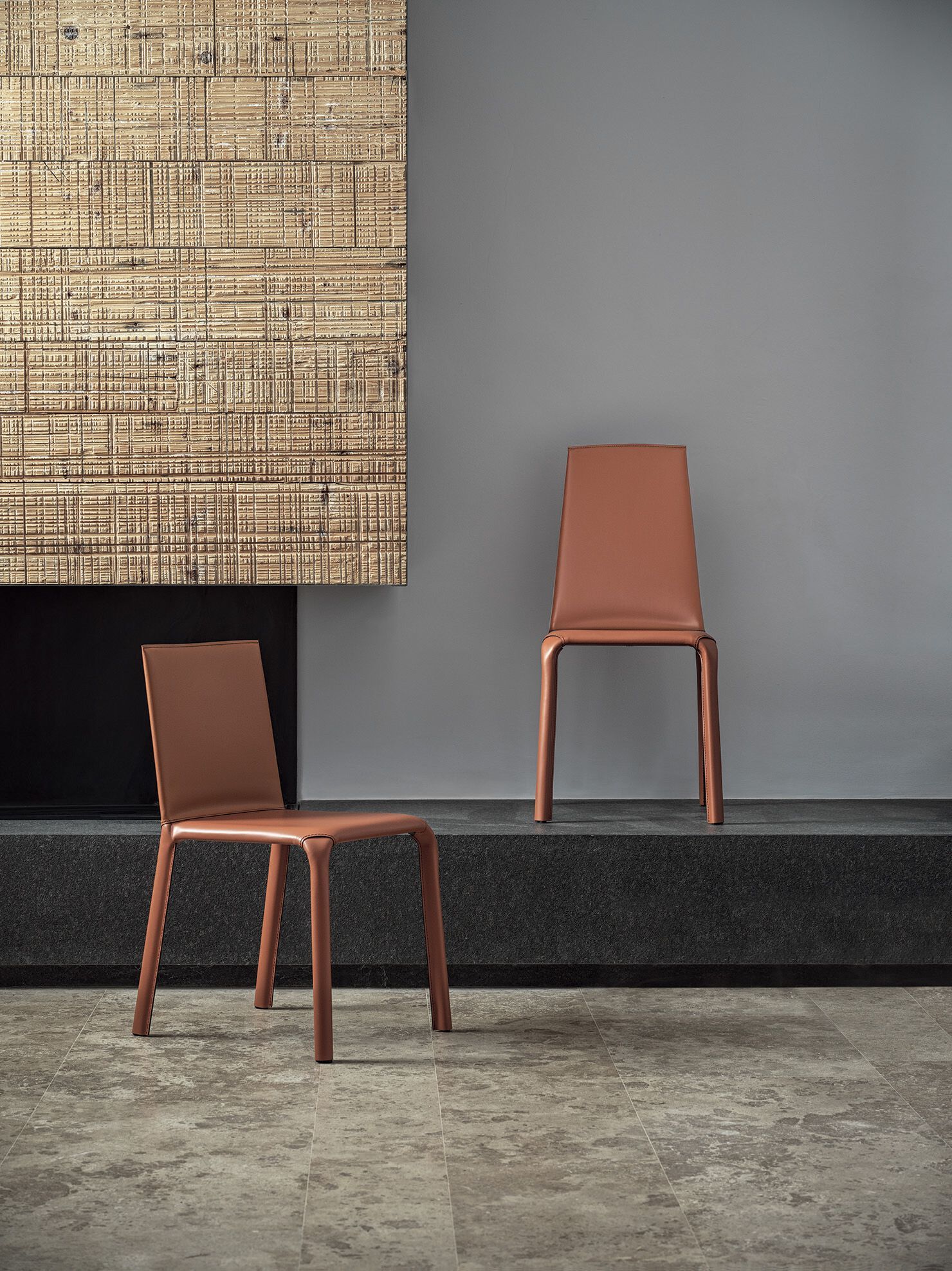 Кожаный стул Bontempi Casa ALICE ARCH-00131607 - Вид №1