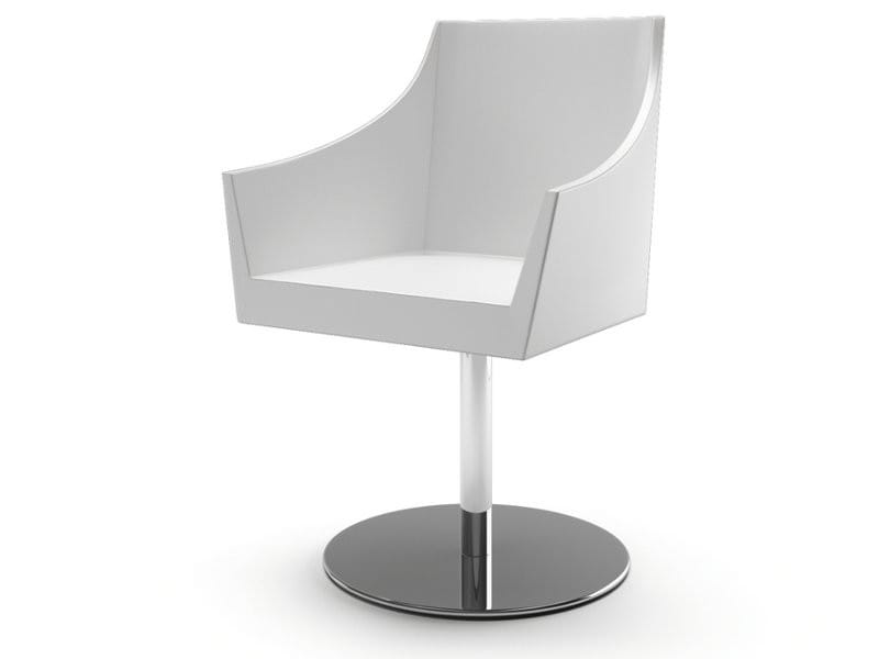 Кожаное вращающееся кресло с подлокотниками Cizeta NOSS ARCH-00114885 - Вид №1