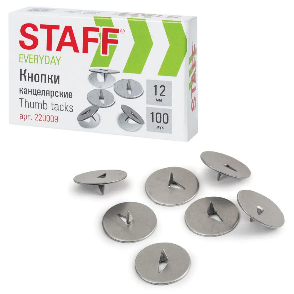 Кнопки Staff Everyday 12 мм 100 шт. 84299045 STLM-2026905 Santreyd  - Вид №1