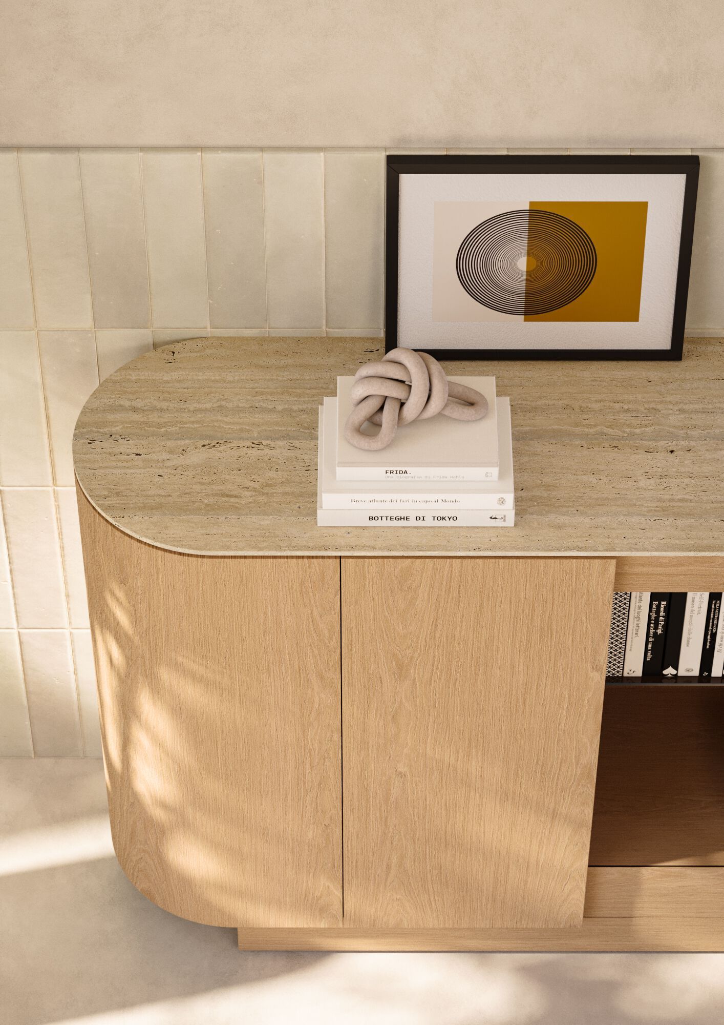 Шкаф из дуба с распашными дверями PROF Dea ARCH-00116449 - Вид №9