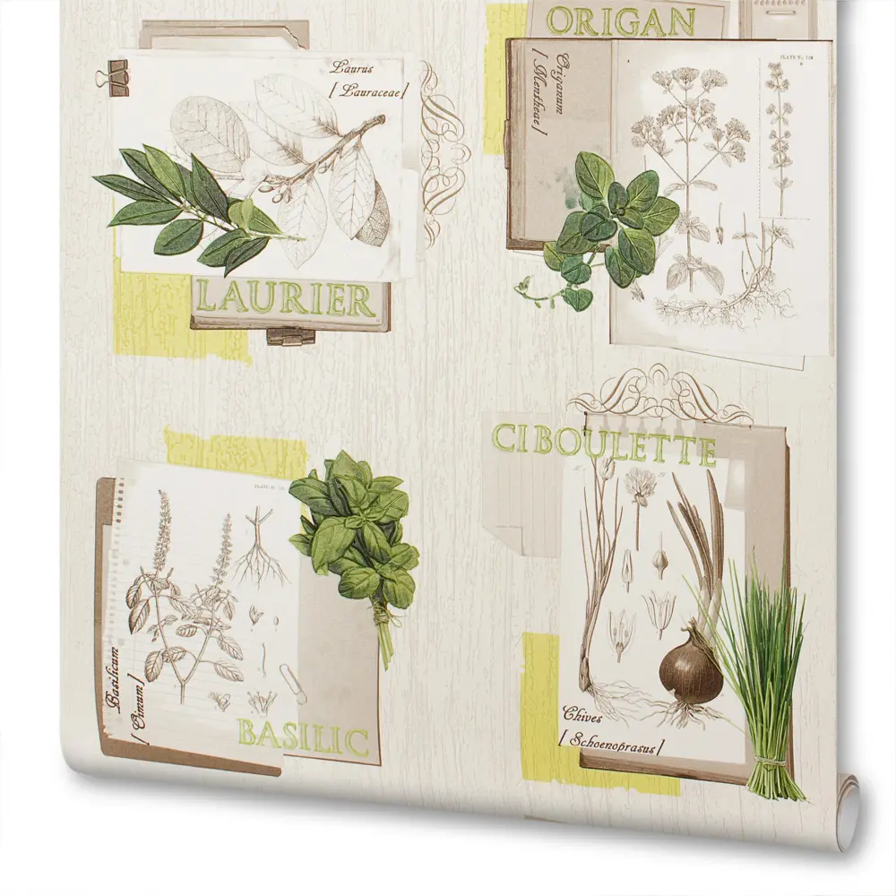 Обои виниловые Rasch Deco Relief бежевые 0.53 м 307405 18643354 STLM-2136425
