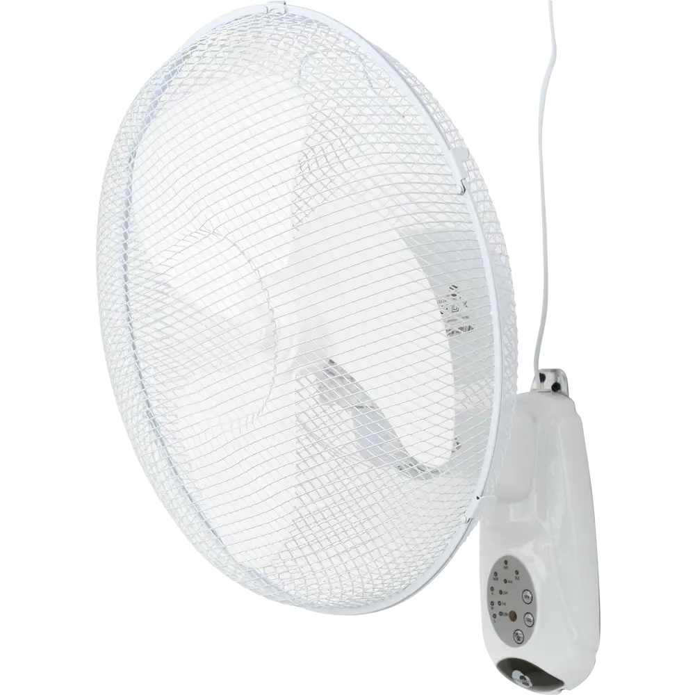 Вентилятор настенный DILWIS Derby 45 Вт D40 см с пультом управления STLM-2194410 - Вид №2